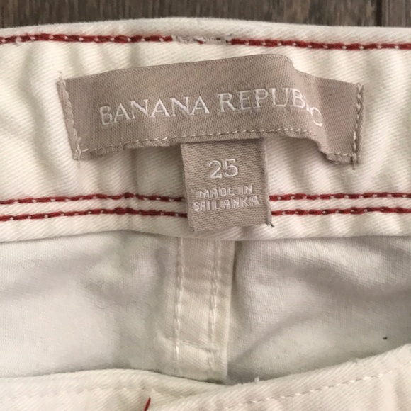 Banana Republic White jeans - Picture 3 of 3